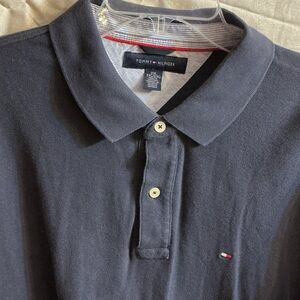 Tommy Hilfiger Men's Dark Blue Polo Shirt